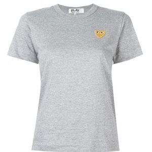 Grey COMME des garçons t-shirt